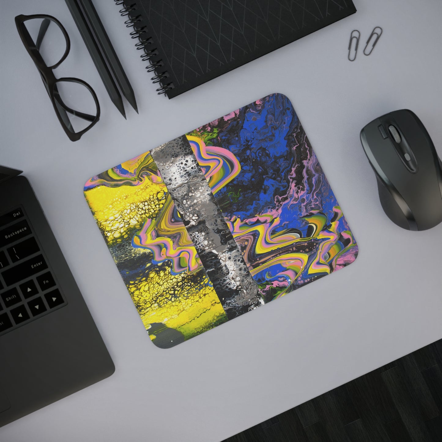 Boids Desk Mouse Pad